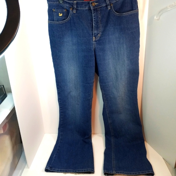 Gloria Vanderbilt Denim - Gloria Vanderbilt Women's Jeans size 12 blue/navy good condition